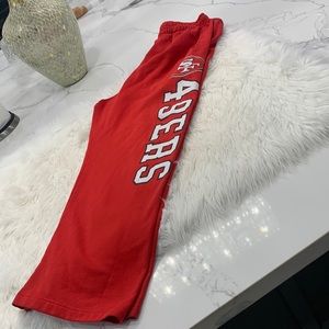 Reebok NFL 49rs Pant‎ Warmups. Size XL (786)